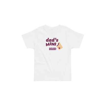 Dad's Mini Toddler T-Shirt - White