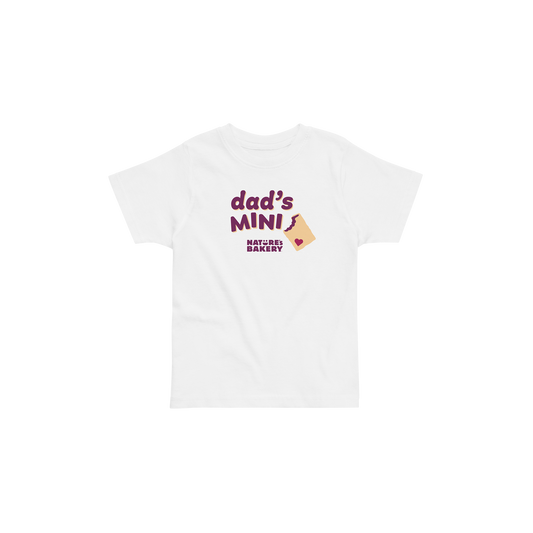Dad's Mini Toddler T-Shirt - White