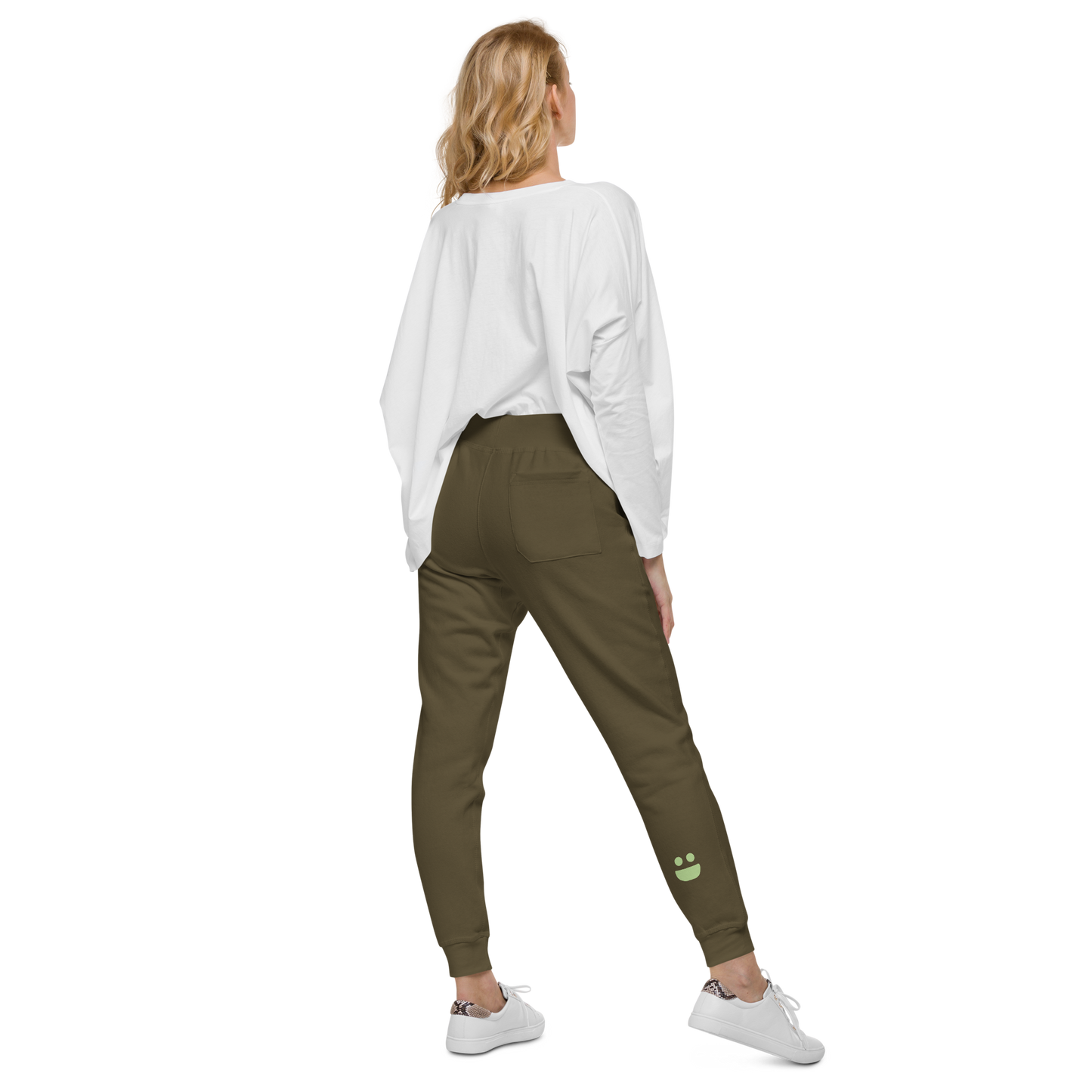 Olive Fleece Sweatpants