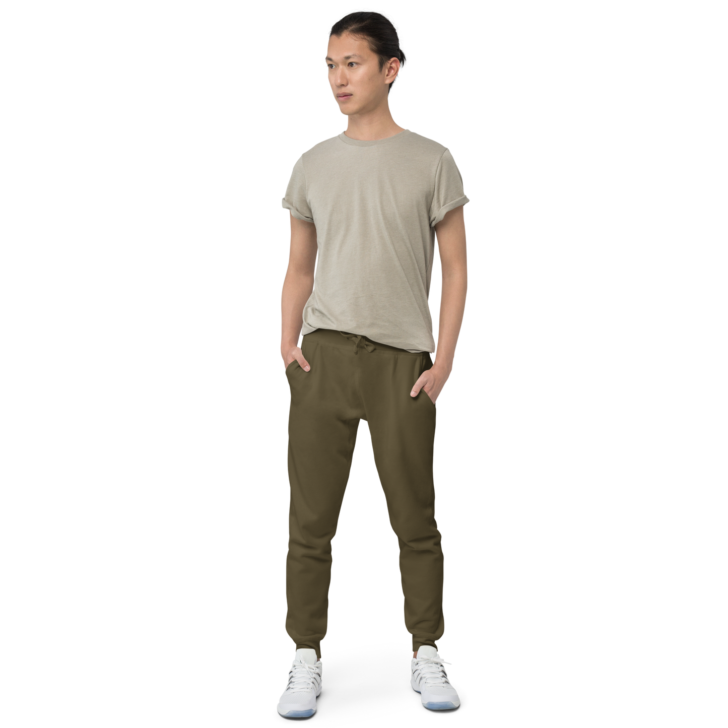 Olive Fleece Sweatpants