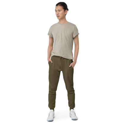 Olive Fleece Sweatpants