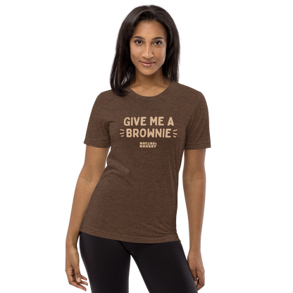 Give Me A Brownie Graphic Tee - Brown