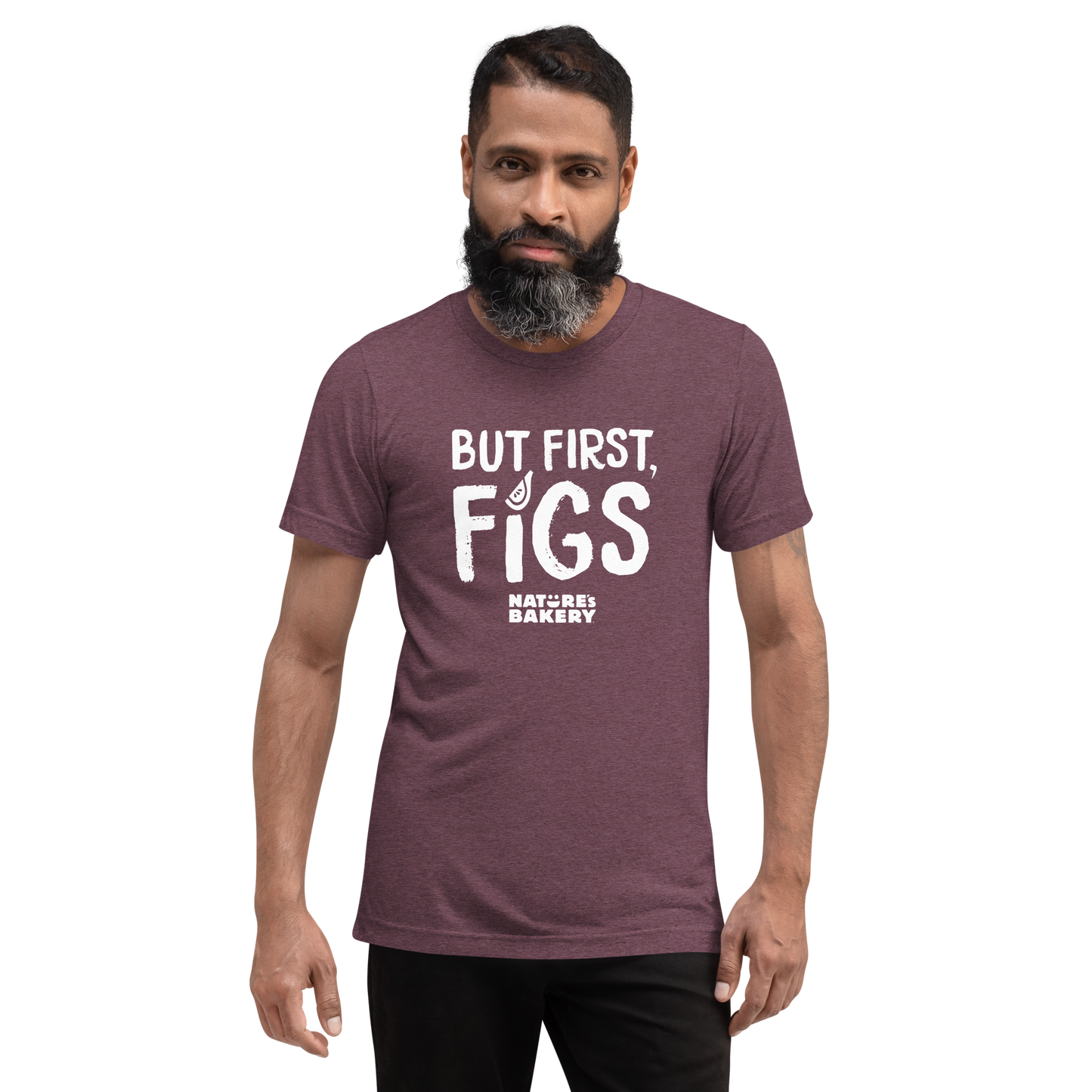 But First Figs - Maroon
