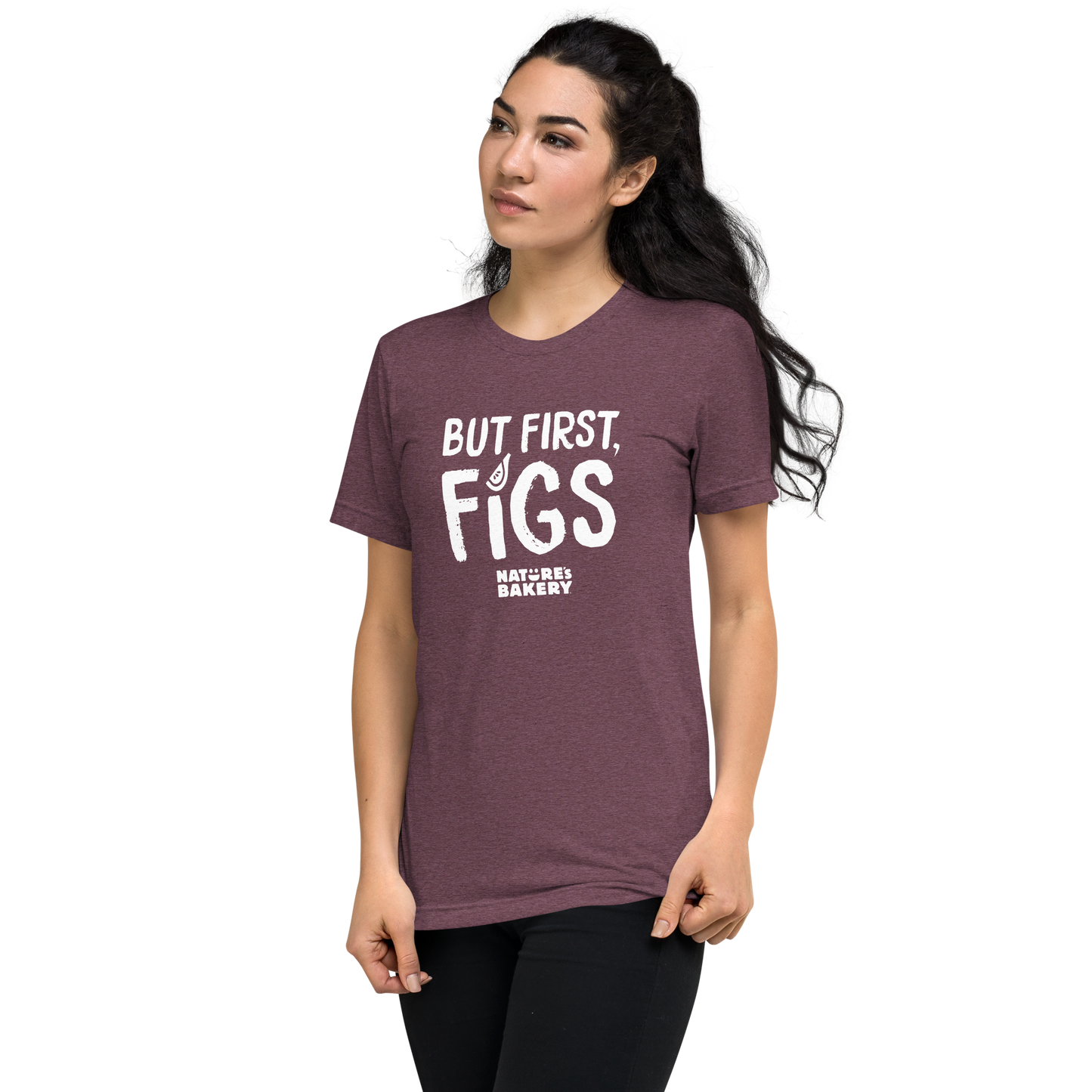 But First Figs - Maroon