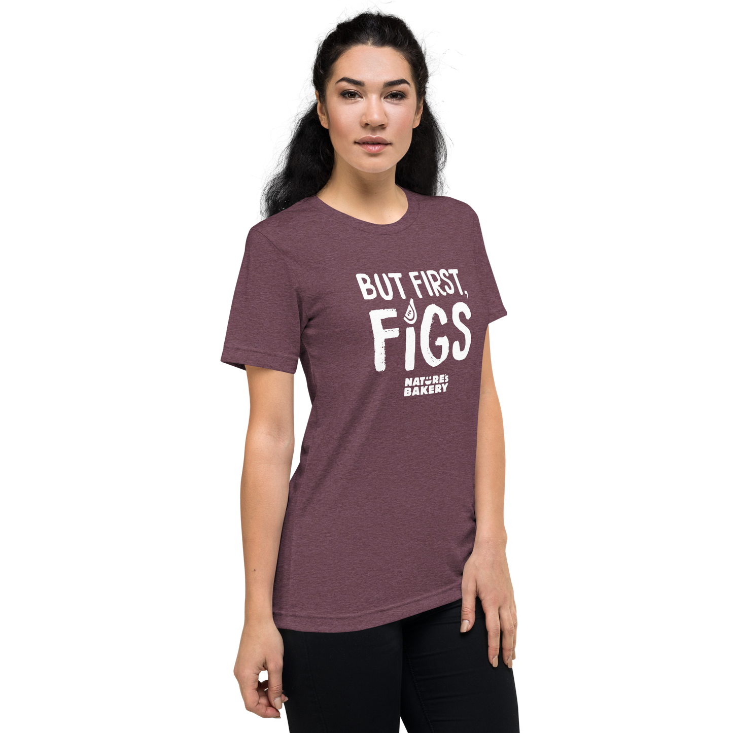 But First Figs - Maroon