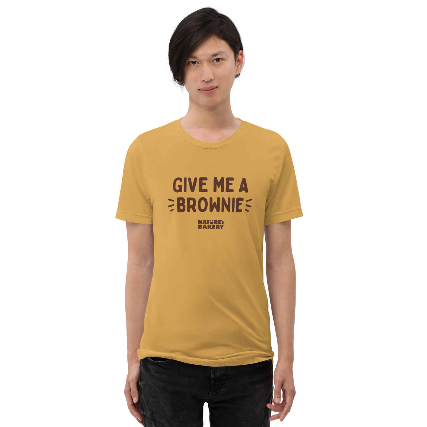 Give Me A Brownie Graphic Tee - Yellow