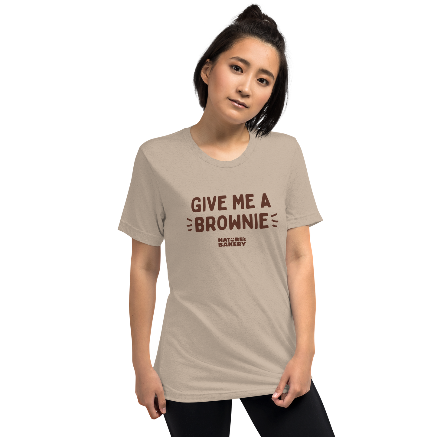 Give Me A Brownie Graphic Tee - Tan