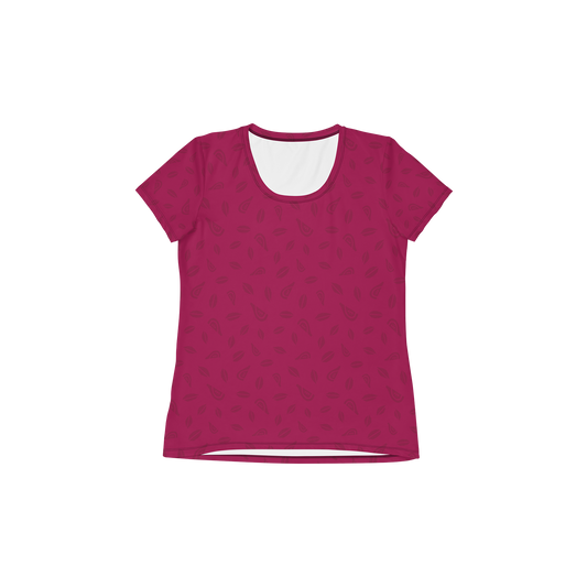 Women's Athletic Tee - Raspberry