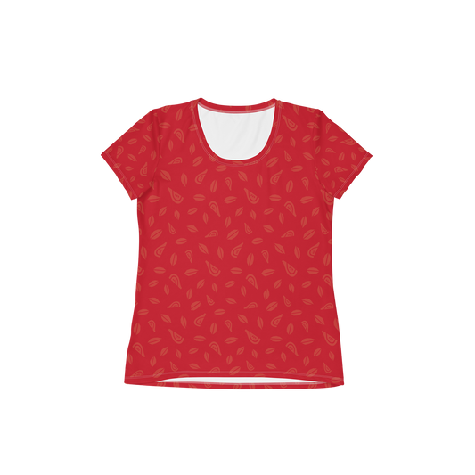 Women's Athletic Tee - Strawberry