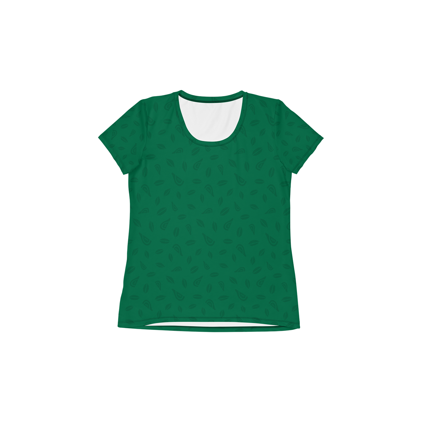 Women's Athletic Tee - Apple