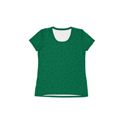 Women's Athletic Tee - Apple