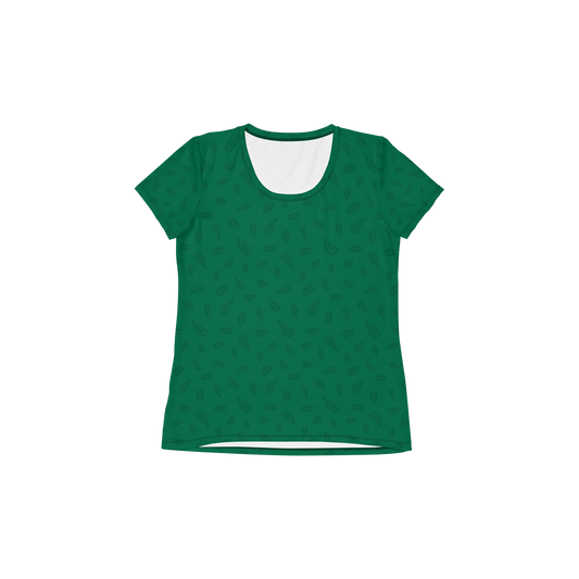 Women's Athletic Tee - Apple